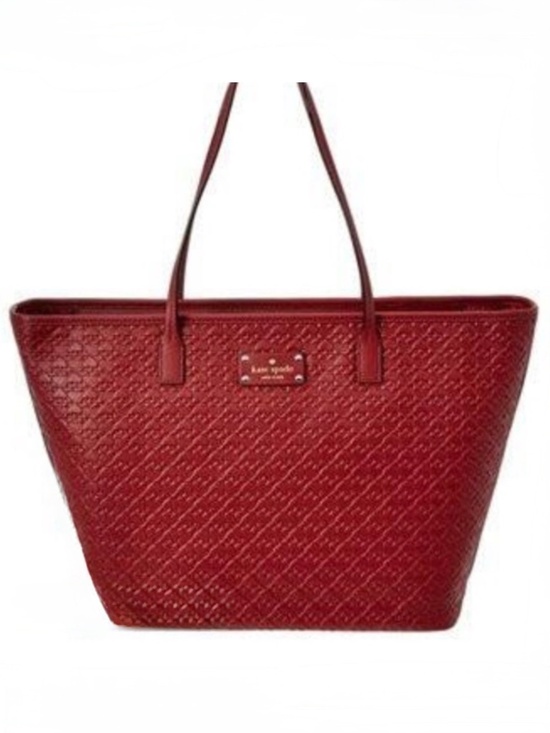 kate spade Handbags - Kate Spade New York Monogram Leather Tote NWT